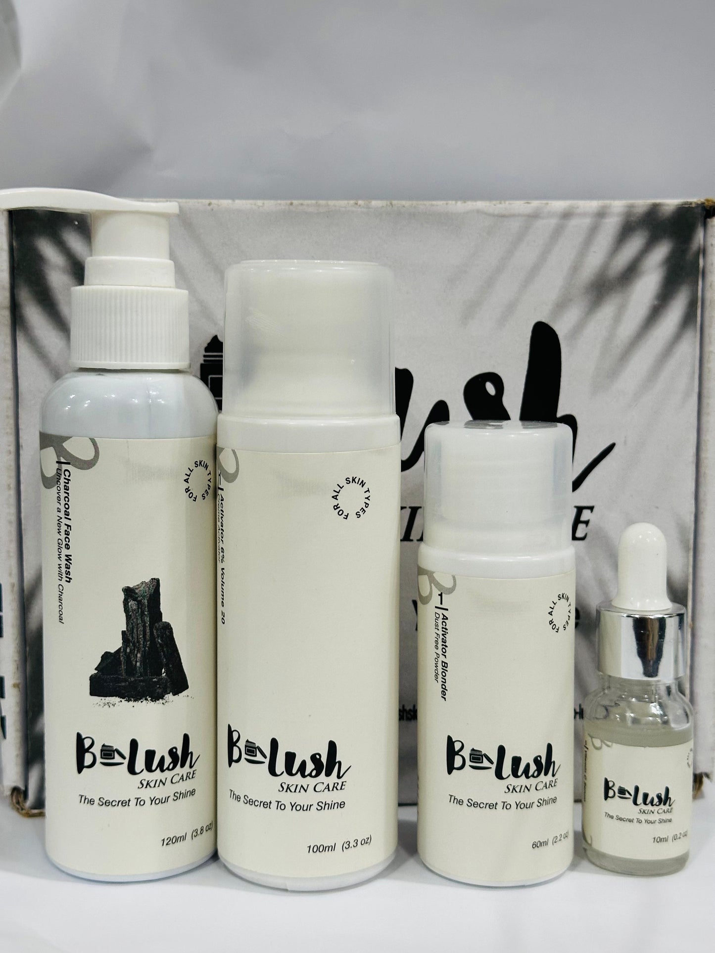 Blush Skincare Skin Polisher Saloon & Charcoal whitening Facewash