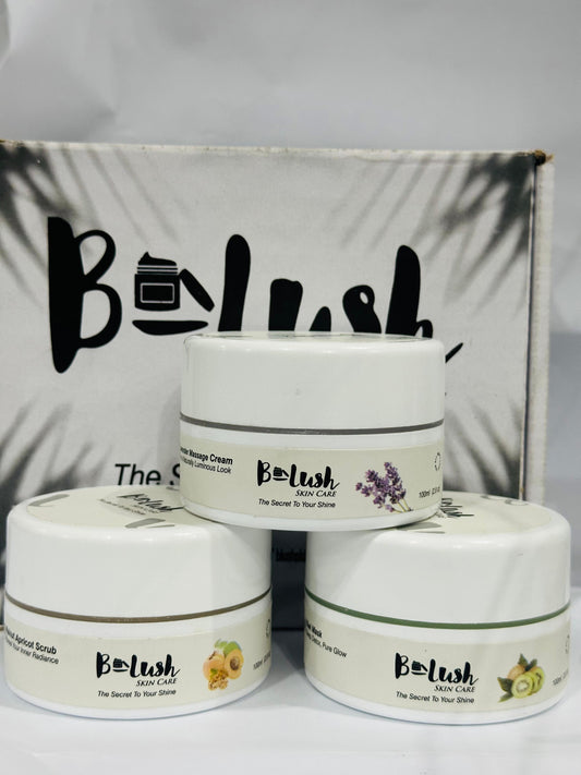 Blush Skincare Facial Scrub Urgent Whitening